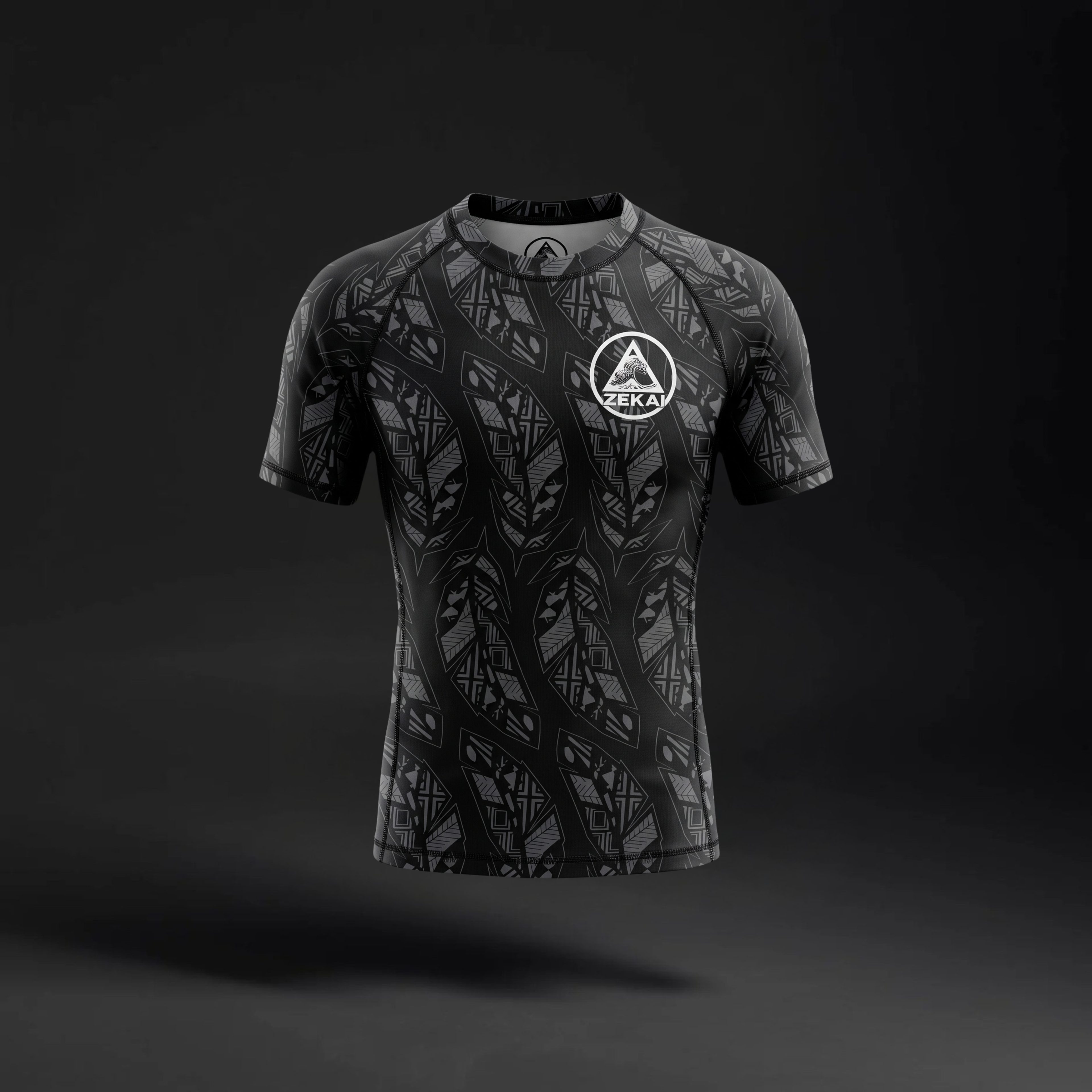 Apex Spine Rashguard - Black