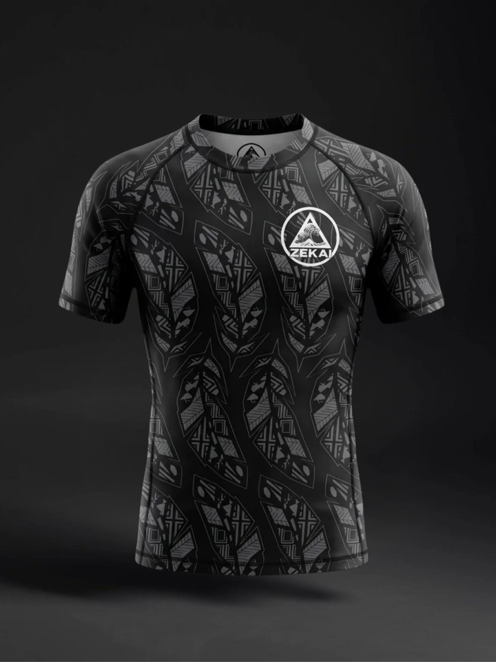 Apex Spine Rashguard - Black