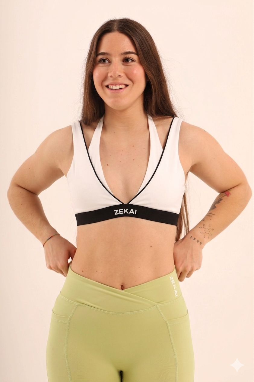 Ivory Edge Top - White