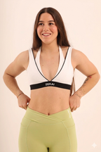 Ivory Edge Top - White