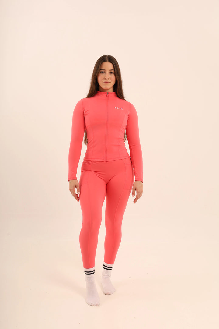 Vitality Jacket - Coral