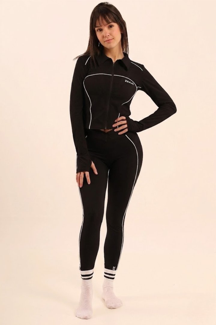 Ivory Edge Legging - Black