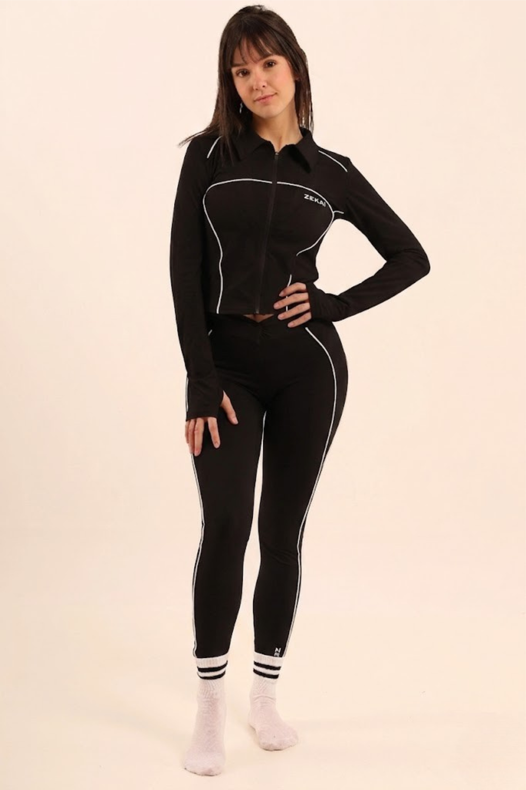 Ivory Edge Legging - Black